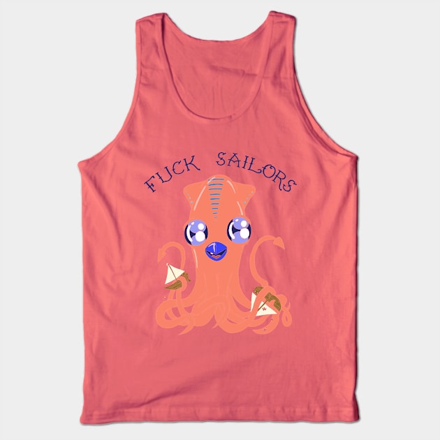 I Hate Sailors Tank Top by calavara